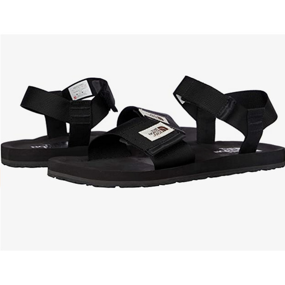 Size 12 The North Face Men\'s Skeena Sandals \'Black\' NF0A46BG-080 NWT NIB